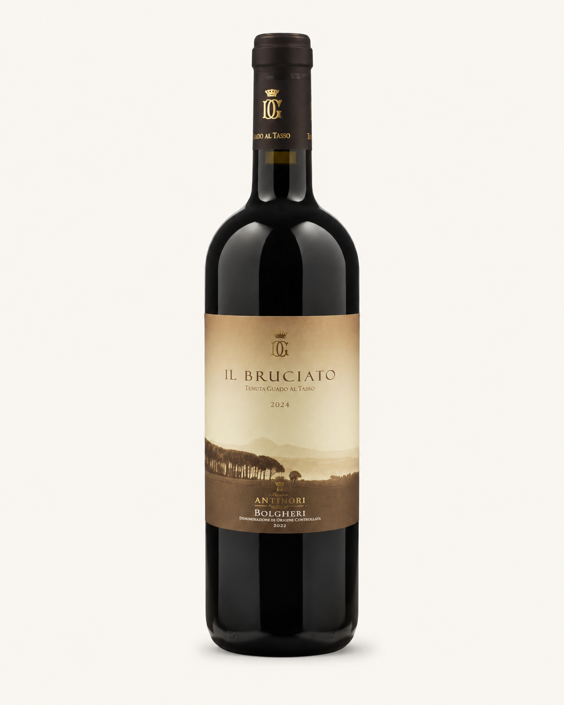 Bottiglia di Tenuta Guado al Tasso Il Bruciato Bolgheri DOC 750 ml