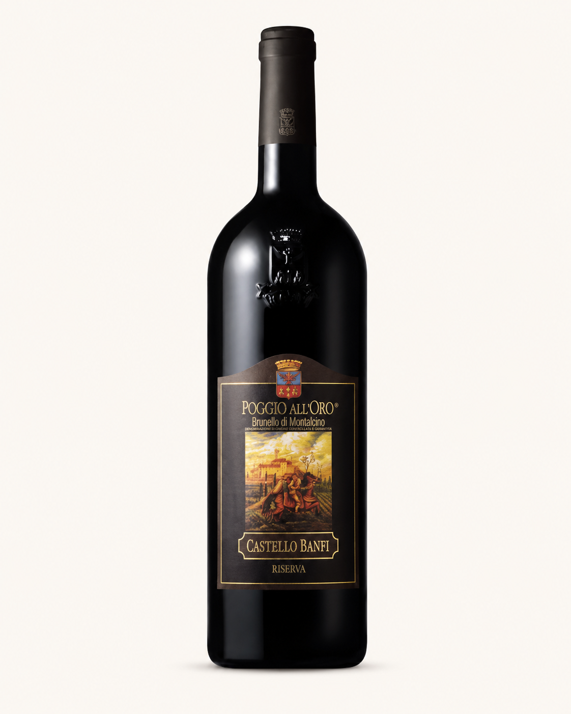 Bottiglia di Castello Banfi Poggio all’Oro Brunello di Montalcino Riserva DOCG 750 ml
