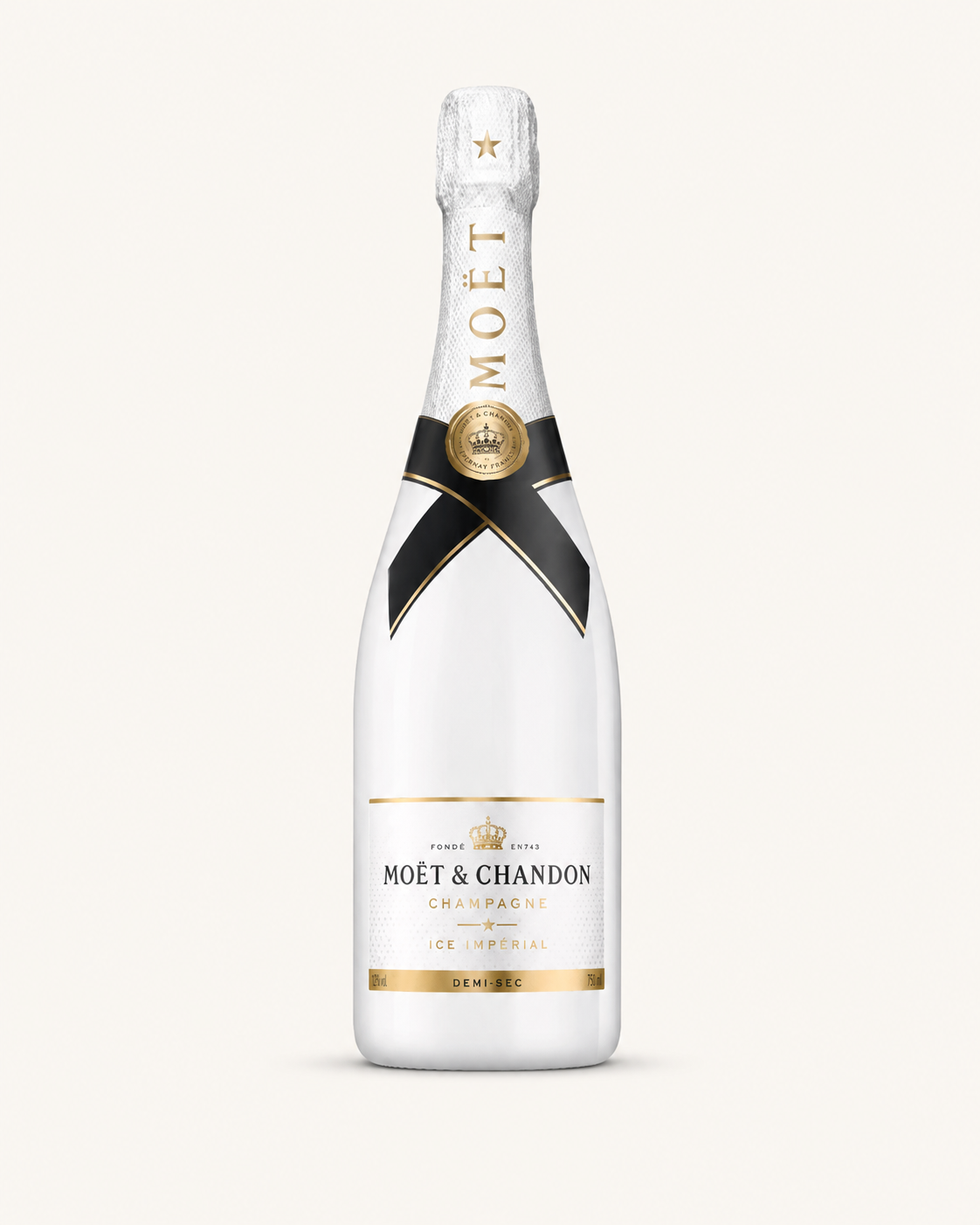 Bottiglia di Moët & Chandon Ice Impérial Demi-Sec Champagne 750 ml