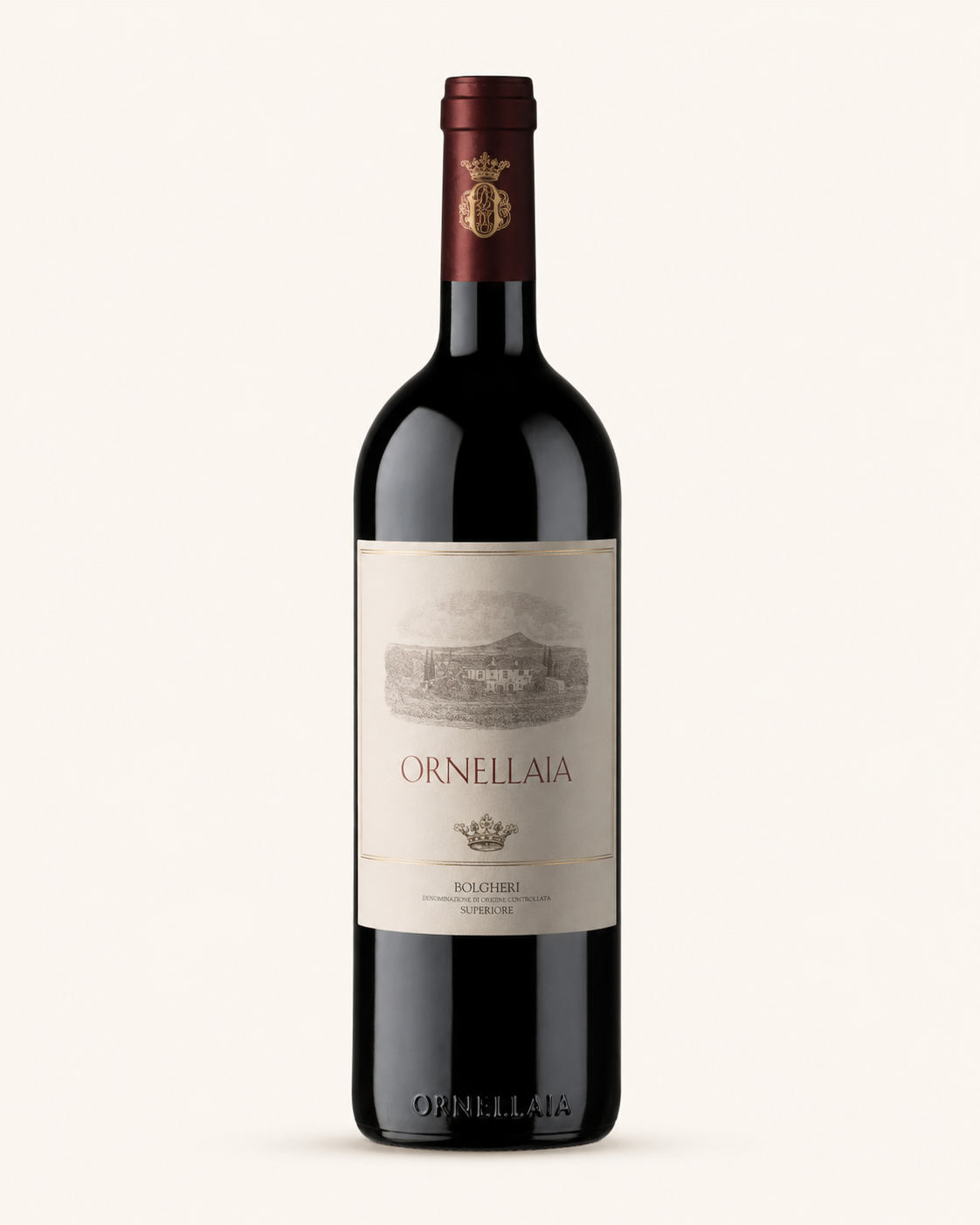 Bottiglia di Ornellaia Bolgheri Superiore DOC 2017 750 ml
