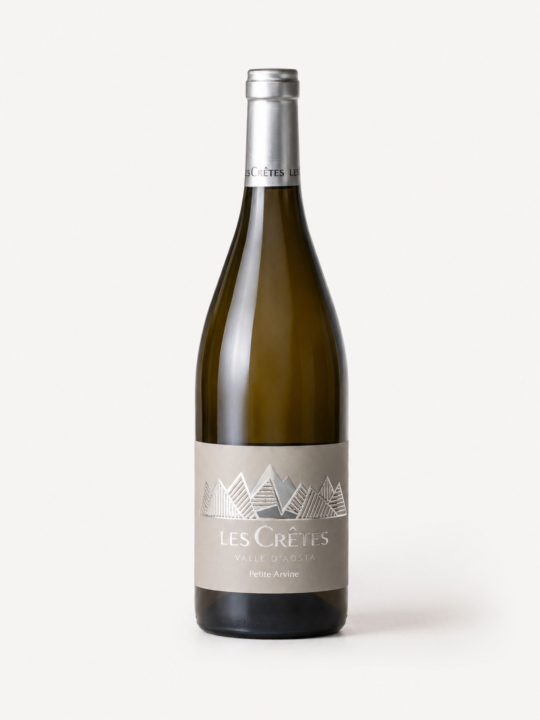 Bottiglia di Les Crêtes Petite Arvine Valle d’Aosta DOC 750 ml