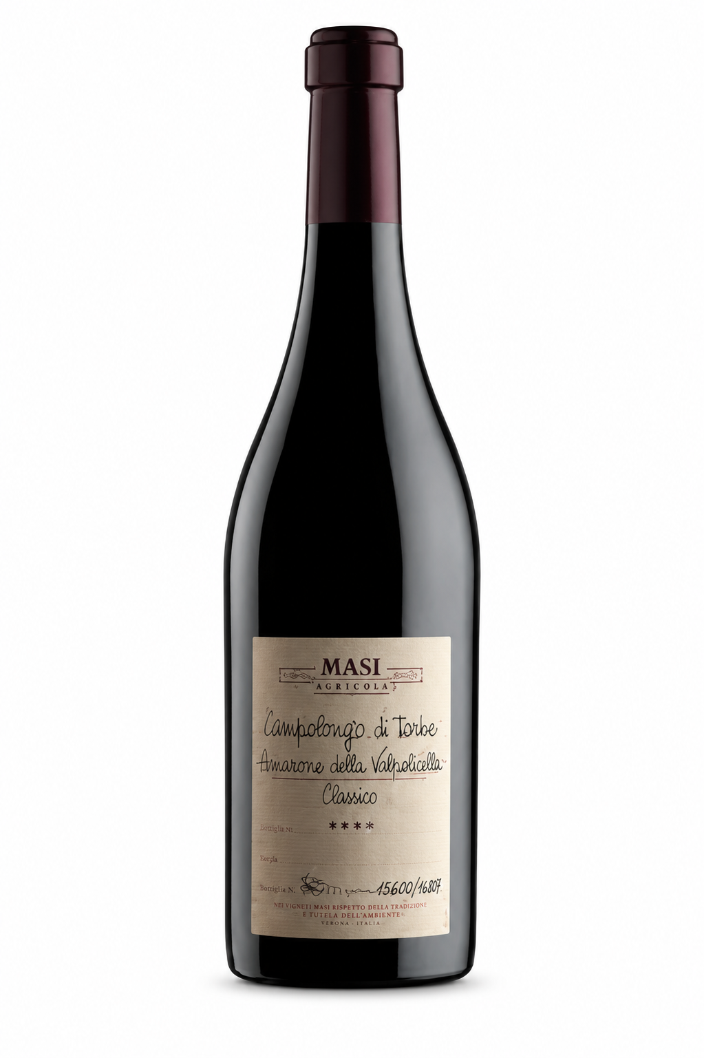 Masi Campolongo di Torbe Amarone della Valpolicella Classico DOCG 2009 bottiglia vino rosso Veneto