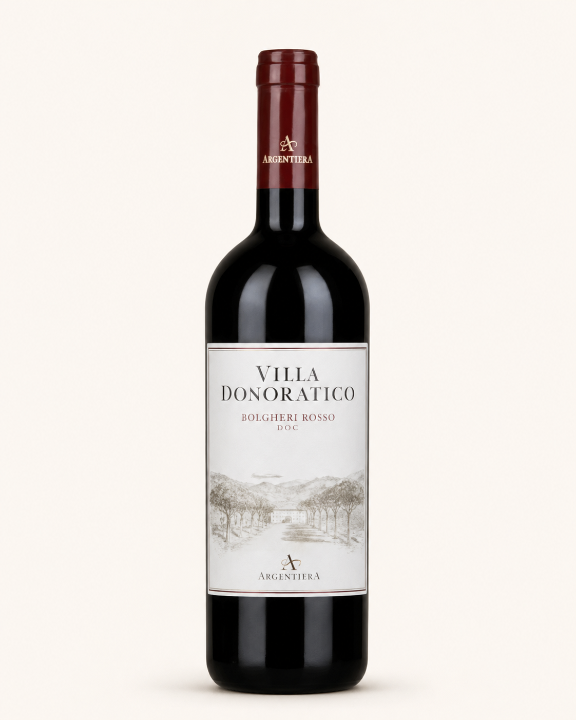 Bottiglia Villa Donoratico Argentiera Bolgheri DOC Rosso vino rosso toscano