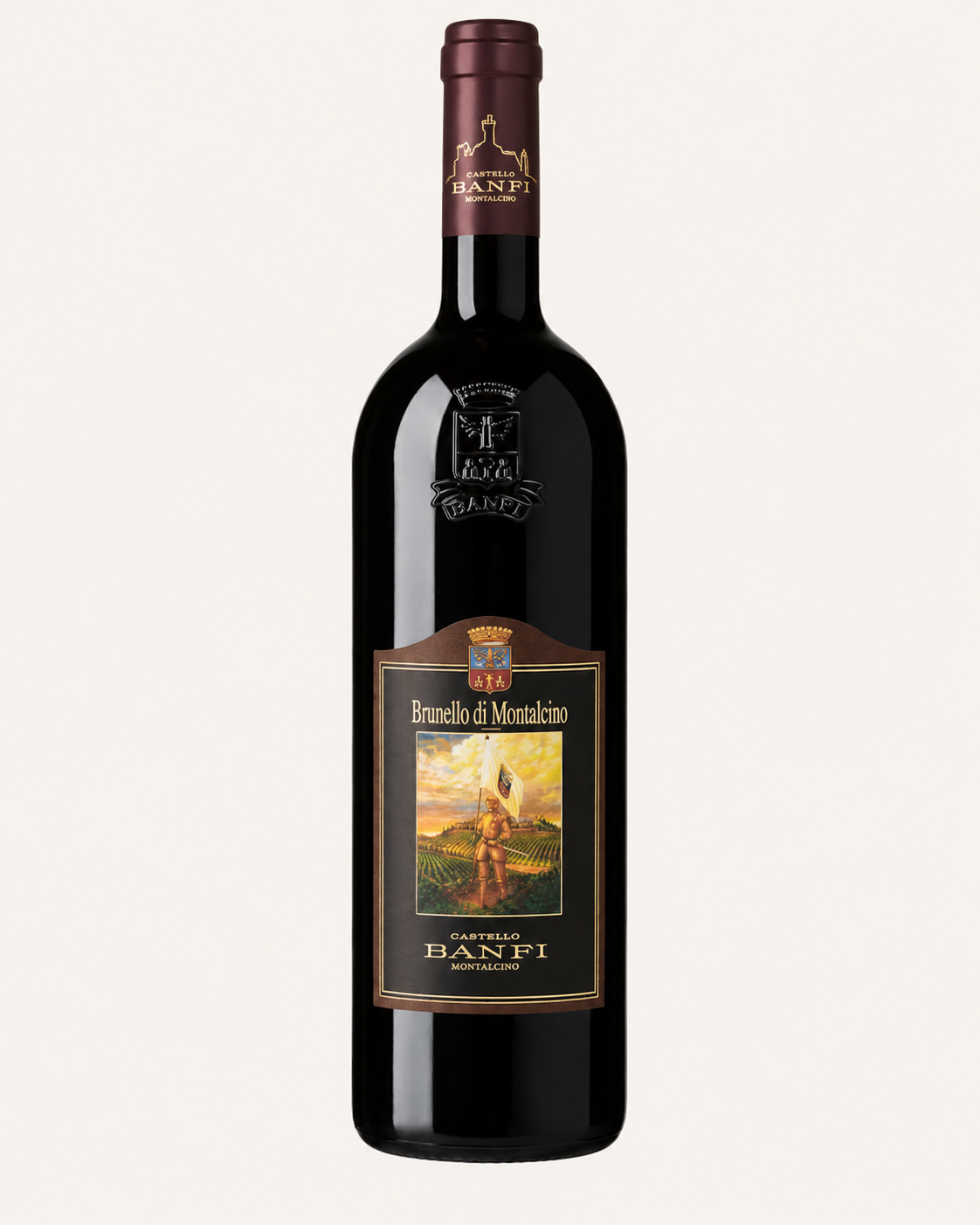 Bottiglia Castello Banfi Brunello di Montalcino DOCG vino rosso toscano