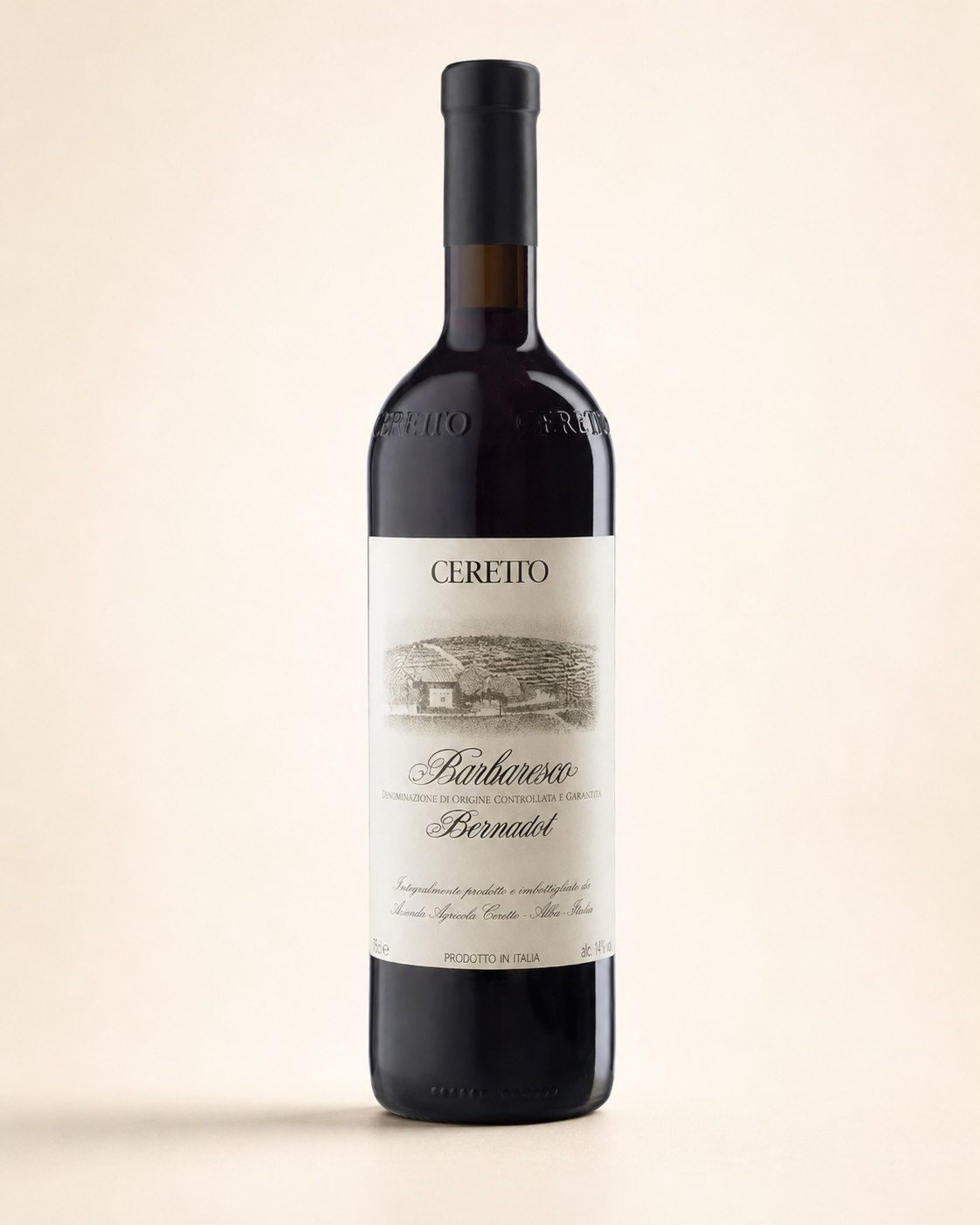 Bottiglia di Ceretto Barbaresco Bernadot DOCG 750 ml