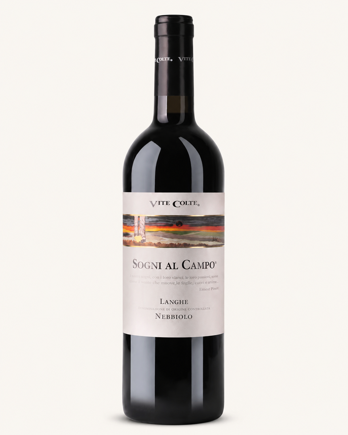 Bottiglia di Vite Colte Sogni al Campo Langhe Nebbiolo DOC 750 ml