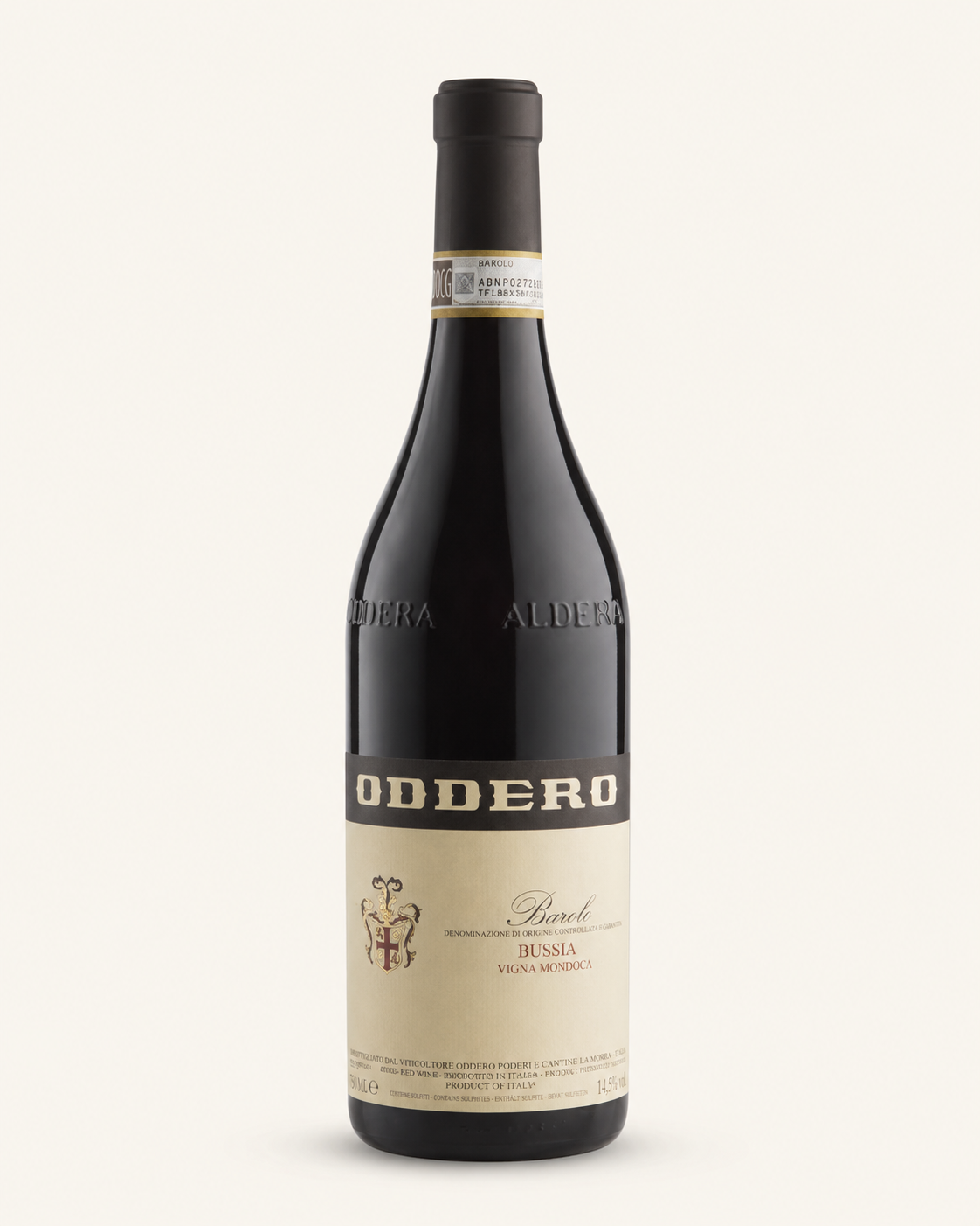 Bottiglia di Luigi Oddero Barolo Bussia DOCG 2017 750 ml