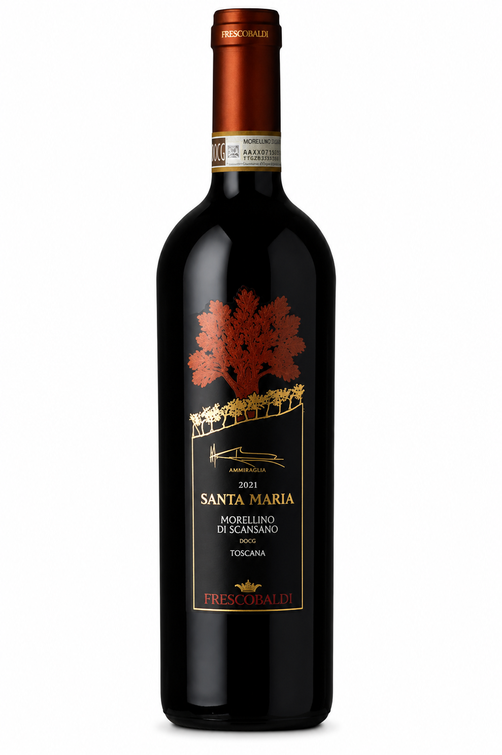 Frescobaldi Santa Maria Morellino di Scansano DOCG bottiglia vino rosso Toscana