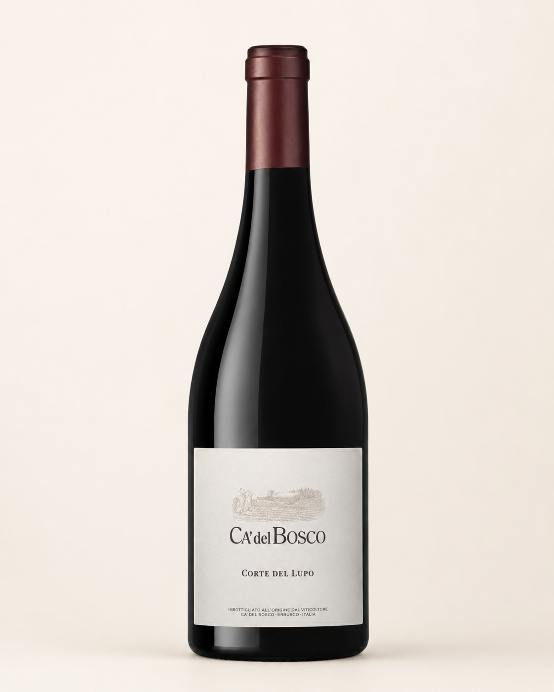 Bottiglia di Ca’ del Bosco Corte del Lupo Rosso 750 ml